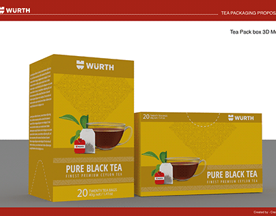 WURTH LANKA - Tea Packaging Design