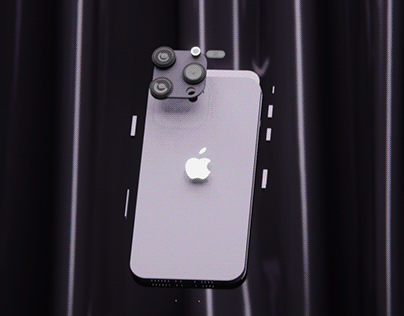 iphone 14 pro max 3D animation