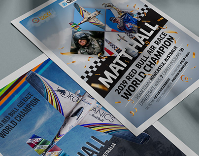 Poster design Red Bull AIR RACE