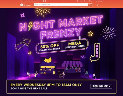 Night Market Frenzy | Shopee