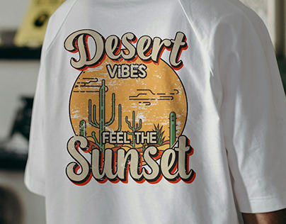 Desert t shirt design | t shirt design.