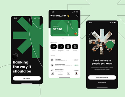 Banking App - UI/UX Design