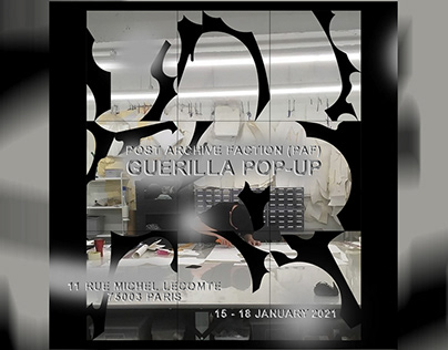 PAF : GUERILLA POP-UP