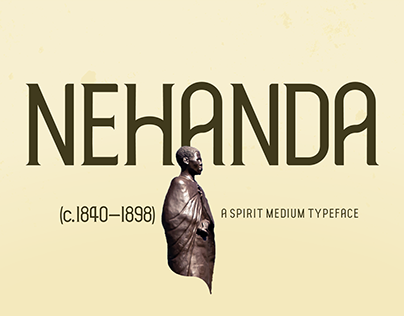 Nehanda Spirit Medium Typeface