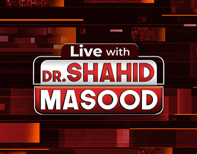 Live With Dr. Shahid Masood (Current Affairs Show)