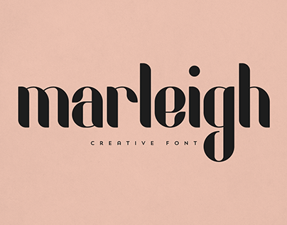 Marleigh free font. freebie