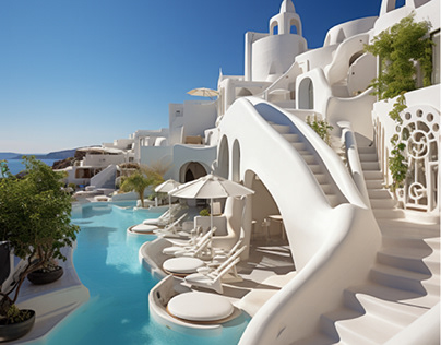 "Aegean Serenity: Elegance Santorini Villa"