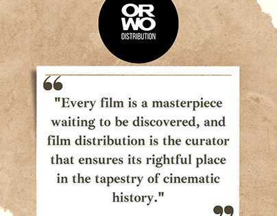 Orwo Film Distribution: Weaving Cinematic Masterpieces