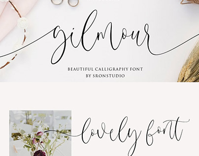 Gilmour Beautiful Calligraphy Font Free Download