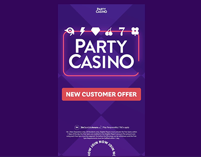 Party Casino advertising