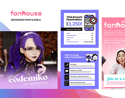 Fanhouse Social Media Design