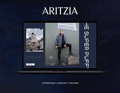 Project thumbnail - Aritzia Homepage Concept