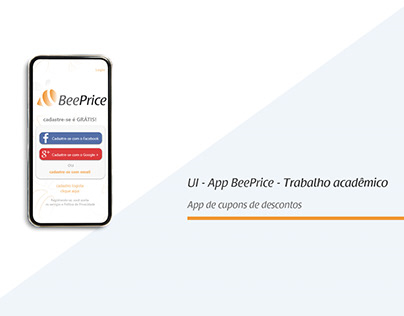 App BeePrice - Trabalho Acadêmico