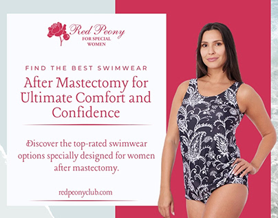Mastectomy Tankini Swim Top - CureDiva