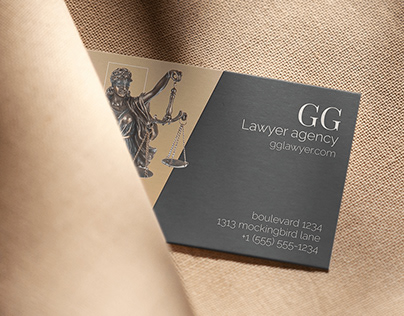 Lawyer Agency Business Card