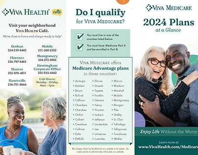 Viva Health Plan Quad Fold