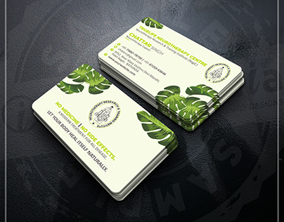 Truelife Neurotheroy centre for Business Card Design