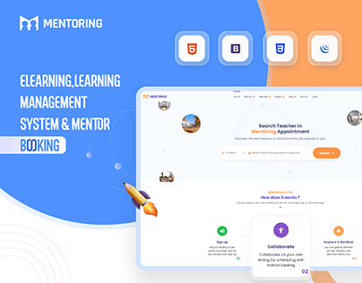 Mentoring - Learning Management System Template ReactJS