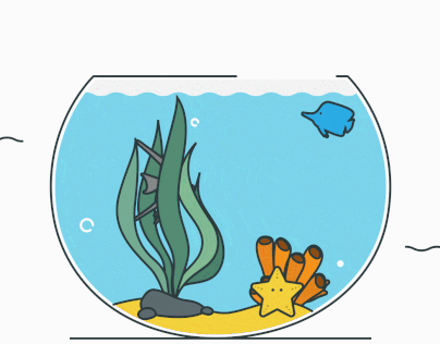 Aquarium animé