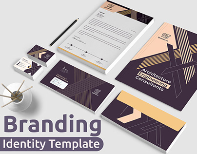 Corporate Branding Identity Stationery Template Design