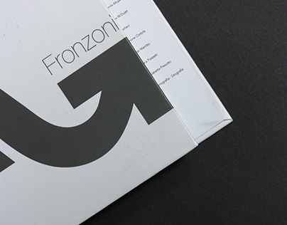 AG Fronzoni - il progetto dell'essenziale