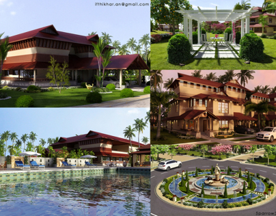 Heritage villas Kerala architecture