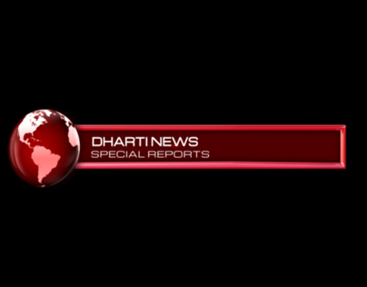 Dharti News Lower Third