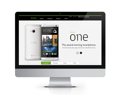 HTC Website: Redesign Concept