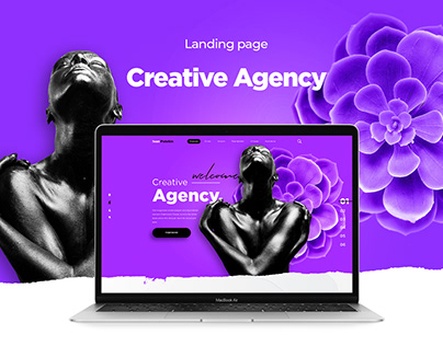 Creative agency landing