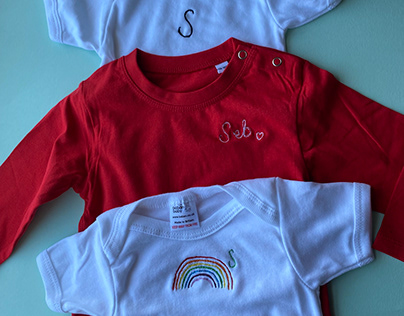 Embroidered Baby Clothes