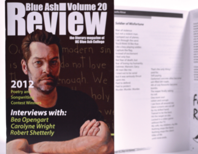Blue Ash Review Magazine Design
