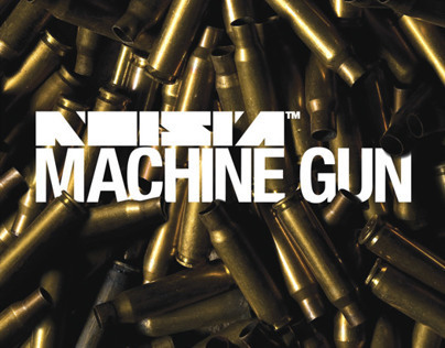 Noisia - Machine Gun single cover