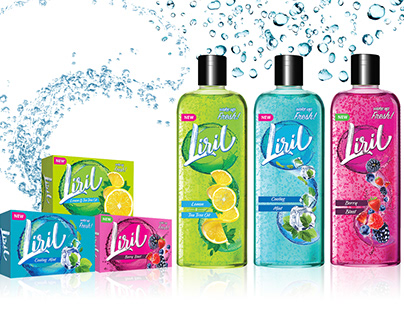 New Liril Redesign Branding and packaging