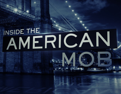 Inside the American Mob - Logo Design and Title open.