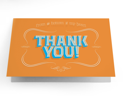Thank You! Card.
