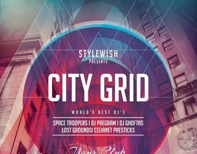 City Grid Flyer