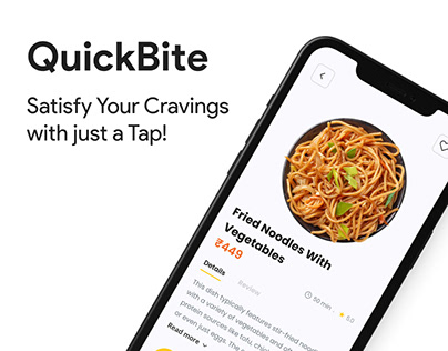 QuickBite - Elevate Your Craving Game with Just a Tap