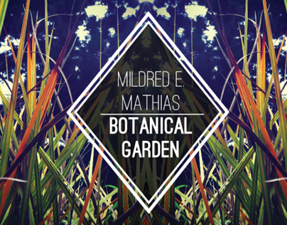 Mildred E. Mathias Botanical Garden Brochure Design