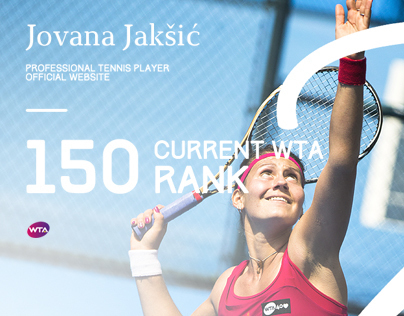 Jovana Jakšić - Serbian tennis player