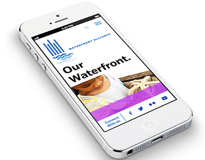 Waterfront Alliance - Website for Decker Agency