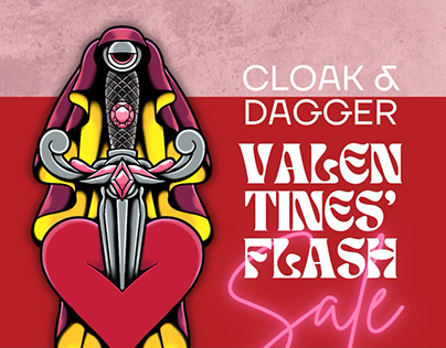 Cloak & Dagger Valentine’s Day Flash Sale IG Carousel