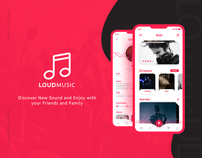 Music App - UX/UI Interaction Design