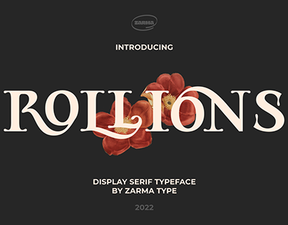 Rollions - Display Serif Font