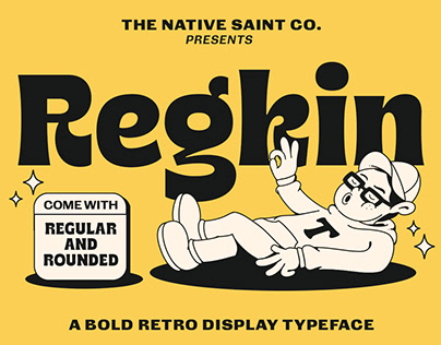 TNSC Regkin Display Typeface