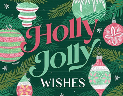 Holly Jolly Design and Illustration