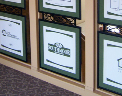 Southmoor Apartments: Floor plan display