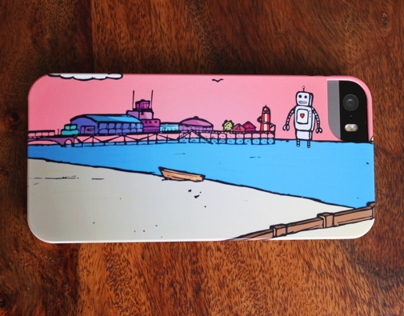 Bournemouth Pier iPhone case
