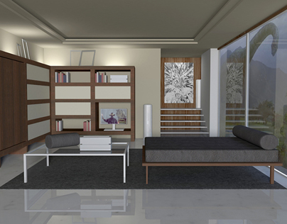 3D Modeling - Living Rooms
