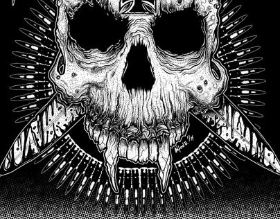 Rawhide PanzerBastard Split 7" Cover Art