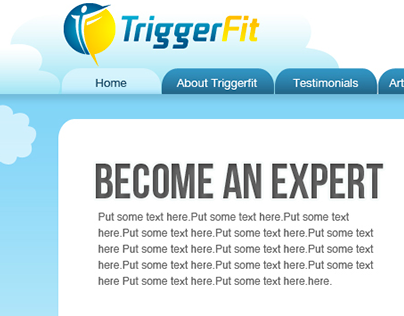 Triggerfit- Web Design